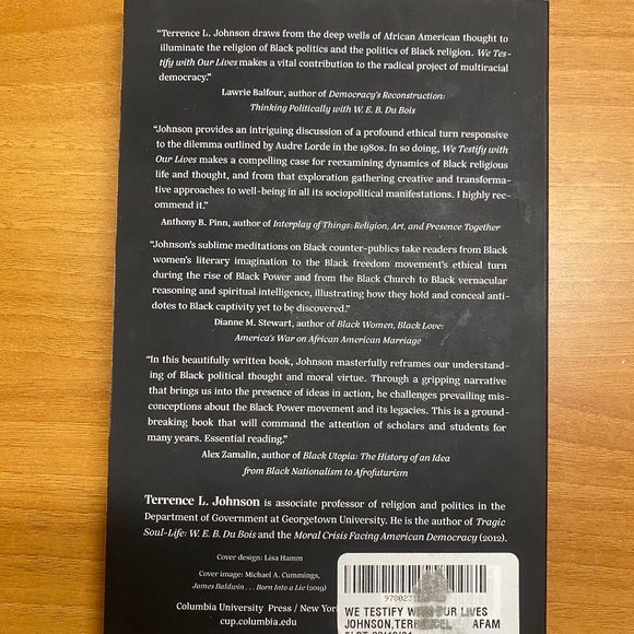 We testify with our lives by Terrence L Johnson - Picture 2 of 2